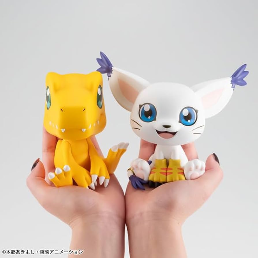デジモンアドベンチャー　アグモン　テイルモン　るかっぷ　メガハウス　フィギュア 抽選販売】るかっぷ デジモンアドベンチャー アグモン